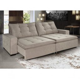 Sofá Retrátil e Reclinável 2 Lugares 270cm Ítaly Espresso Móveis - 1 Sofá Retrátil e Reclinável 2 Lugares 270cm Ítaly Espresso Móveis - 1