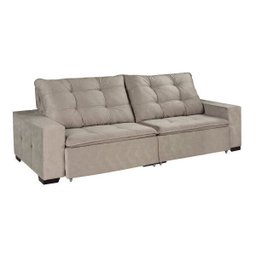 Sofá Retrátil e Reclinável 2 Lugares 270cm Ítaly Espresso Móveis - 3 Sofá Retrátil e Reclinável 2 Lugares 270cm Ítaly Espresso Móveis - 3