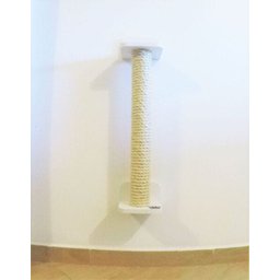 Arranhador para Gatos Polidance Cat da Toth Pet 65cm: Sisal, PVC e MDF Branco - 2