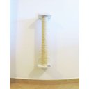 Ver imagem 2 de Arranhador para Gatos Polidance Cat da Toth Pet 65cm: Sisal, PVC e MDF Branco