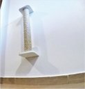 Ver imagem 4 de Arranhador para Gatos Polidance Cat da Toth Pet 65cm: Sisal, PVC e MDF Branco