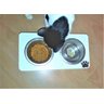 Comedouro Cat para Gatos, Tigelas em Inox e MDF 15mm Branco - 6