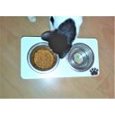 Ver imagem 6 de Comedouro Cat para Gatos, Tigelas em Inox e MDF 15mm Branco