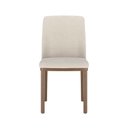 Ver imagem 4 de Conjunto de Jantar Mesa c/Vidro Donatella 4 Cadeiras Kalina - Linho Off White - Linked 02
