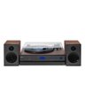 Vitrola Toca Discos Retro Vintage Receiver Cd Nfc Fm Bluetooth USB Raveo Aria Vinil Reproduz E - 5