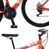Bicicleta Esportiva Aro 29 Freio a Disco Sparta Quadro 19 Aço Laranja Neon - Colli Bike - 4