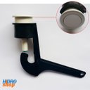 Ver imagem 1 de Botão para Mecanismo Hydra flux SM20 Branco - Deca SM.20.17
