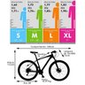 Bicicleta Esportiva Aro 29 Deore Shimano Suspensão Freio a Disco F11 Quadro 18 Alumínio Branco/ - 3