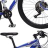 Bicicleta Esportiva Aro 29 Deore Shimano Suspensão Freio a Disco F11 Quadro 18 Alumínio Branco/ - 5