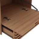 Ver mais imagens de Gabinete com Cuba para Banheiro Bn3630x13 Amendoa Marmore Branco Tecno Mobili