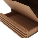 Ver imagem 7 de Gabinete com Cuba para Banheiro Bn3630x13 Amendoa Marmore Branco Tecno Mobili