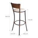 Ver imagem 3 de Conjunto 2 Banquetas para Cozinha Atlas