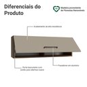 Ver imagem 3 de Armário Aéreo 100 Cm 1 Porta Basculante Rustic/crema Agata Madesa