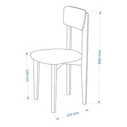 Conjunto Mesa e Cadeiras Colorê Infantil para Desenho Lazer:laranja - 3