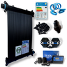 Kit Aquecedor Solar Piscinas - 41 Placas Coletoras 2 metros - 24,5 m² / 34.000 Litros - 1