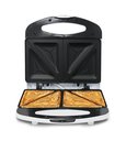 Ver imagem 2 de Elite Cuisine Esm-9002kb Sanduicheira Preta Antiaderrapante