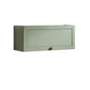 Ver imagem 3 de Armário Aéreo Basculante de 80 cm 1 Porta Americano Provençal Conecta Verde/Mint