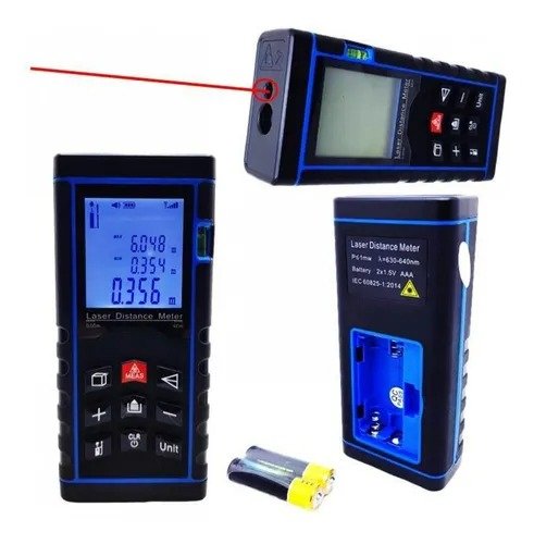 Trena Lazer Digital De Alta Precisão Profissional 40m Nível ...