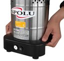 Ver imagem 2 de Liquidificador Inox Comercial 4 Litros 700W Baixa Rotação Spolu Bivolt