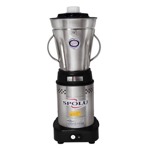 Liquidificador Inox Comercial 4 Litros 700W Baixa Rotação Spolu Bivolt