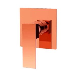 Acabamento para Registro Monocomando de Ducha Chuveiro Rose Gold Base Deca Wj-4994-md-rg Jiwi