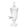 Dispenser Suqueira de Cristal C/pé e Tampa Brandon Transparente 2 Litros Wolff - 1
