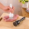 Amaciador Batedor de Carne Bife com Furador - 2