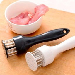 Amaciador Batedor de Carne Bife com Furador - 3