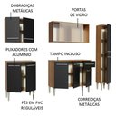 Ver imagem 4 de Cozinha Completa Emilly Fast com Balcão e Armário Madesa