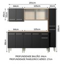Ver imagem 5 de Cozinha Completa Emilly Fast com Balcão e Armário Madesa
