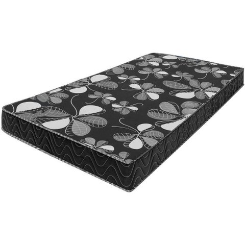 Colchão Solteiro Florencia Espuma D28 Liso 88x188x14cm