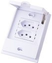 Ver imagem 1 de CONJUNTO TOMADA DUPLA 20A - BLUX B.L'ACQUA - BBA10844-8BR