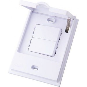 Conjunto Interruptor Duplo Paralelo - Blux B.l'acqua - Bba10848-0br