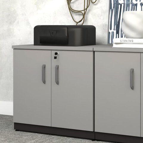 Armário Baixo para Escritório Corporativo 80cm F5 Office