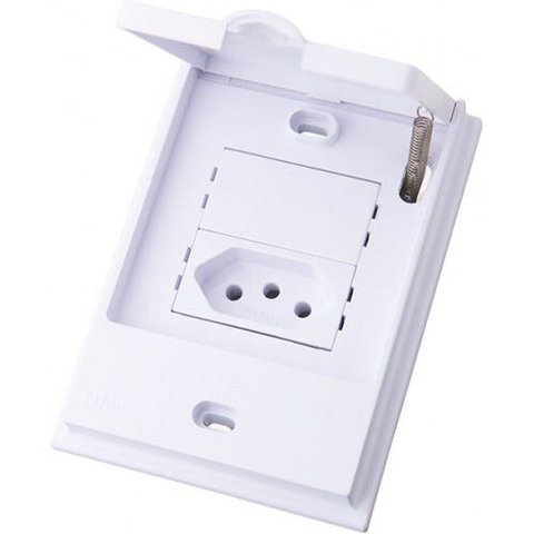 CONJUNTO TOMADA 20A BLUX B.L'ACQUA - BBA10842-1BR