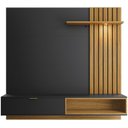 Ver imagem 6 de Painel Home para Tv 60 Polegadas Tocantins Preto Noce Milano Clb
