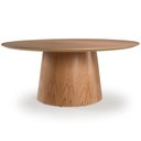 Ver imagem 2 de Mesa de Jantar 6 Lugares Redonda 160cm Georgia B05 Amêndoa Cinamomo - Lyam Decor