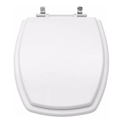 Assento Sanitário Poliéster Monte Carlo Branco para Deca