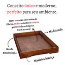 Ver imagem 4 de Bandeja Bebidas Café Bar Aparador Decorativa Mesa Ambiente Casa Recepção Escritório Sala Madecor Ban