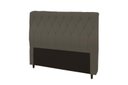 Ver imagem 1 de Cabeceira Viena Plus Casal 1400mm Veluso Slim Chocolate - Simbal