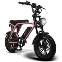 Ver imagem 3 de Bicicleta Elétrica 16 Gts M1 Freio a Disco 7v Shimano Suspensão E-bike V8 Mini 500w 10.4ah