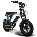 Ver imagem 2 de Bicicleta Elétrica 16 Gts M1 Freio a Disco 7v Shimano Suspensão E-bike V8 Mini 500w 10.4ah