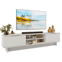 Ver imagem 2 de Rack para TV até 80 Polegadas 218 cm 2 Portas Branco Stella Madesa