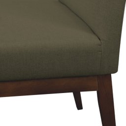 Kit 2 Cadeiras para Sala de Jantar Madeira Maciça Linho Carol Amo Móveis:Marrom Escuro - 7