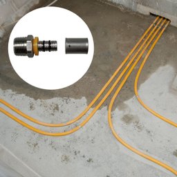 Kit 2 Conexão Fixa P/ Gás Rm 1/2'' 16mm Pex Multicamadas - 3