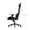 Ver imagem 4 de Cadeira Gamer Ergonômica Pcyes Sentinel Mint Green Pcstl-Vd