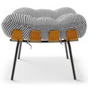 Ver imagem 4 de Kit 02 Puffs Decorativos Costela L02 Pied Poule - Lyam Decor