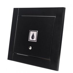 Visor Agua Linear Hat Top Design Preto Fosco - 1