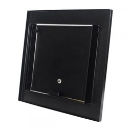 Visor Agua Linear Hat Top Design Preto Fosco - 3