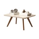 Ver imagem 2 de Mesa Decor Centro Pés em Madeira - Off White